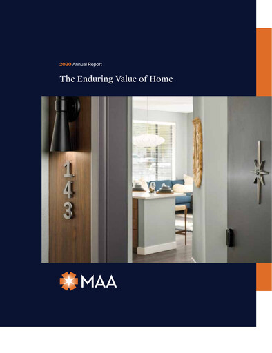 Thumbnail Mid-America Apartment Communities Annual Report 2020