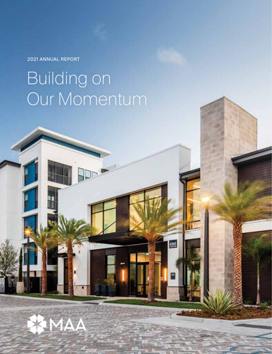 Thumbnail Mid-America Apartment Communities Annual Report 2021