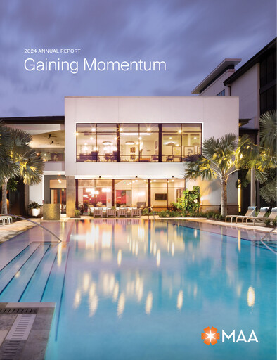 Thumbnail Mid-America Apartment Communities Annual Report 2024
