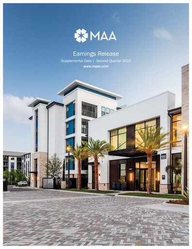 Thumbnail Mid-America Apartment Communities Quarterly Report 2022-q2