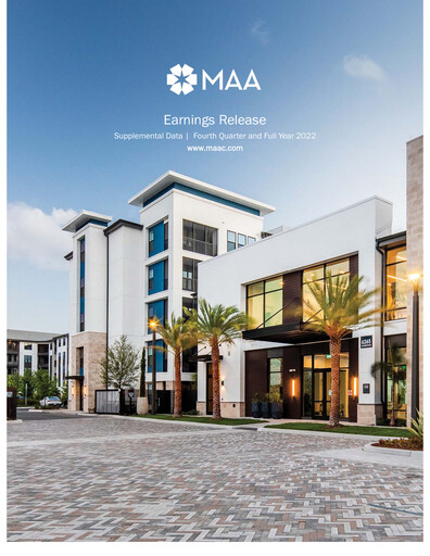 Thumbnail Mid-America Apartment Communities Quarterly Report 2022-q4