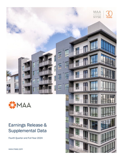 Thumbnail Mid-America Apartment Communities Quarterly Report 2024-q4