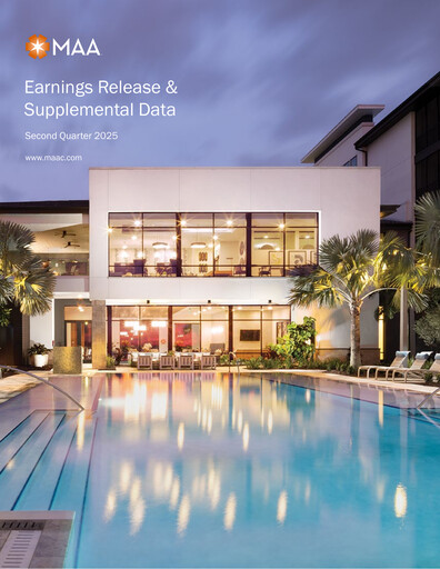 Thumbnail Mid-America Apartment Communities Quarterly Report 2025-q2
