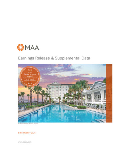 Thumbnail Mid-America Apartment Communities Quarterly Report 2026-q1