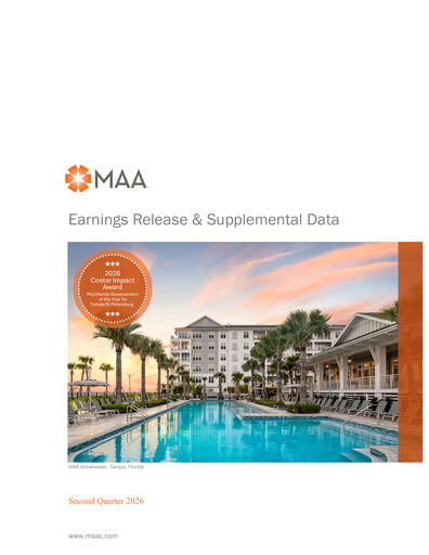Thumbnail Mid-America Apartment Communities Quarterly Report 2026-q2