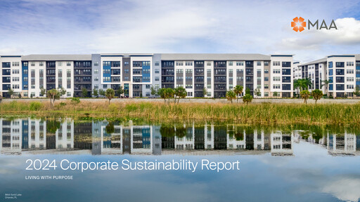 Thumbnail Mid-America Apartment Communities Sustainability Report 2024