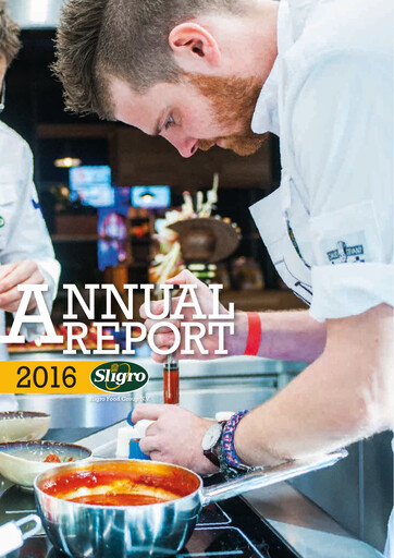 Thumbnail Sligro Food Annual Report 2016