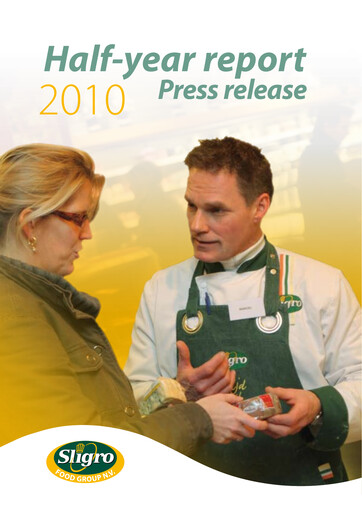 Thumbnail Sligro Food Half-year Report 2010