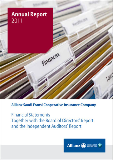 Thumbnail Allianz Saudi Fransi Cooperative Insurance Annual Report 2011