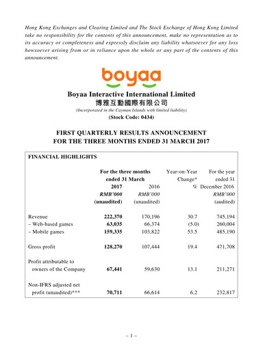 Thumbnail Boyaa Interactive Quarterly Report 2017-q1