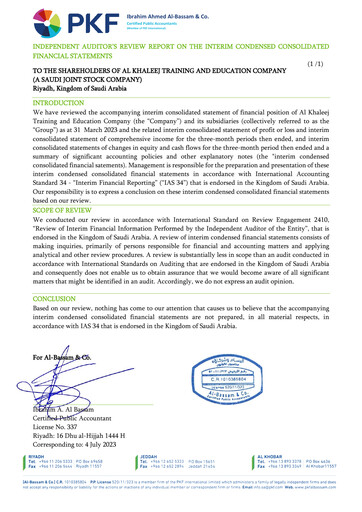 Thumbnail Al Khaleej Training and Education Company Quarterly Report 2023-q1