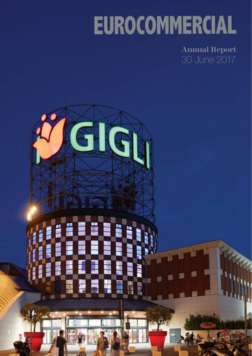 Thumbnail Eurocommercial Properties Annual Report 2016-2017