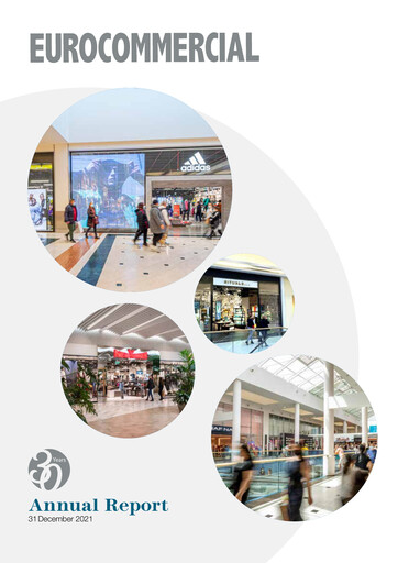 Thumbnail Eurocommercial Properties Annual Report 2021