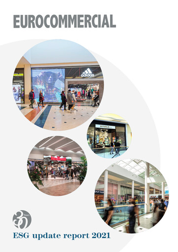 Thumbnail Eurocommercial Properties ESG Report 2021