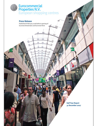 Thumbnail Eurocommercial Properties Half-year Report 2007-2008-h1