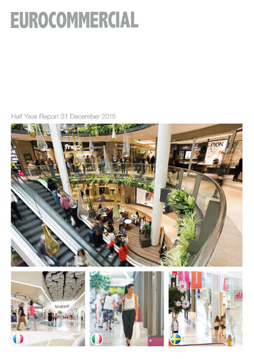 Thumbnail Eurocommercial Properties Half-year Report 2015-2016-h1