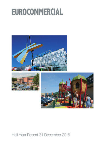 Thumbnail Eurocommercial Properties Half-year Report 2016-2017-h1