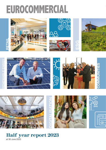 Thumbnail Eurocommercial Properties Half-year Report 2023-h1