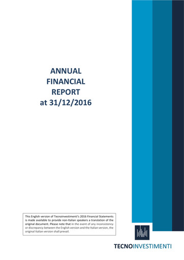 Thumbnail Tinexta Annual Report 2016