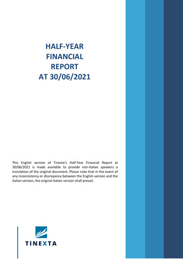 Thumbnail Tinexta Half-year Report 2021