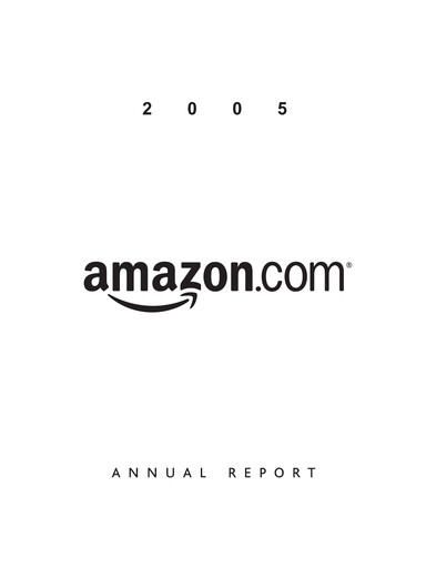 Thumbnail Amazon Annual Report 2005