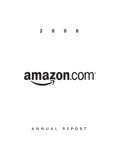 Thumbnail Amazon Annual Report 2006