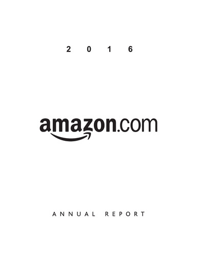 Thumbnail Amazon Annual Report 2016