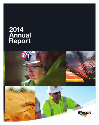 Thumbnail The Mosaic Company Annual Report 2014