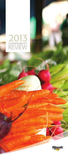 Thumbnail The Mosaic Company Sustainability Report 2013