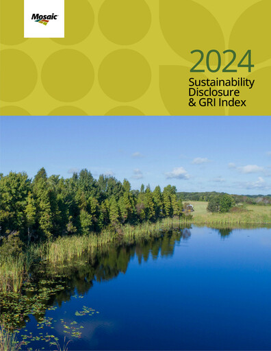 Thumbnail The Mosaic Company Sustainability Report 2024