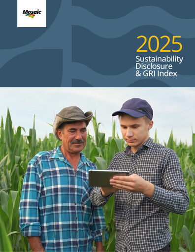 Thumbnail The Mosaic Company Sustainability Report 2025