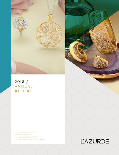 Thumbnail L'azurde Company for Jewelry Annual Report 2018