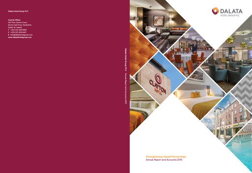 Thumbnail Dalata Hotel Group Annual Report 2015
