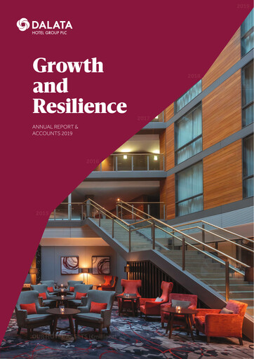 Thumbnail Dalata Hotel Group Annual Report 2019