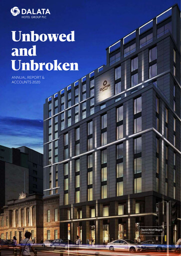 Thumbnail Dalata Hotel Group Annual Report 2020