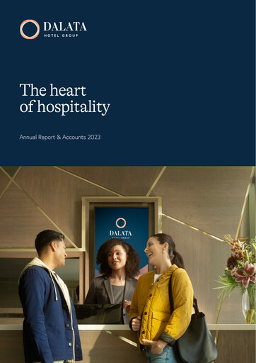 Miniature Dalata Hotel Group Rapport annuel 2023