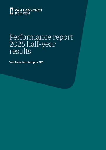 Thumbnail Van Lanschot Kempen Financial Report 2025-h1