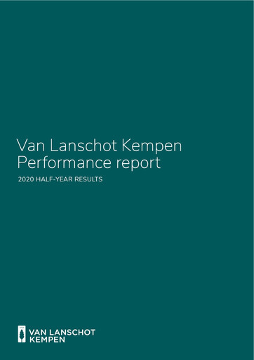 Thumbnail Van Lanschot Kempen Half-year Report 2020-h1