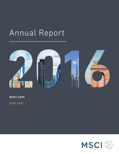 Thumbnail MSCI Annual Report 2016