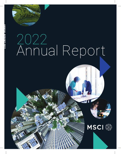 Thumbnail MSCI Annual Report 2022