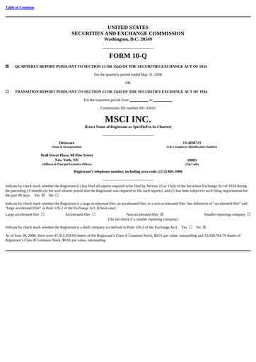 Thumbnail MSCI Quarterly Report 2008-q2