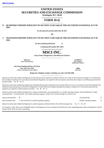 Thumbnail MSCI Quarterly Report 2011-q2