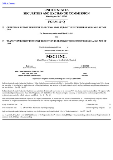 Thumbnail MSCI Quarterly Report 2012-q1