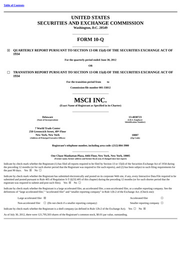 Thumbnail MSCI Quarterly Report 2012-q2