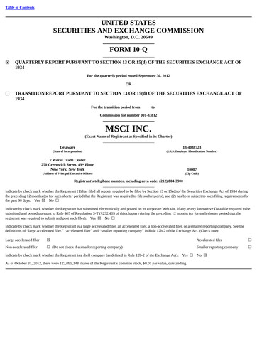 Thumbnail MSCI Quarterly Report 2012-q3