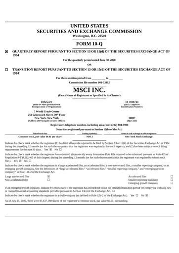 Thumbnail MSCI Quarterly Report 2020-q2