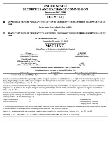 Thumbnail MSCI Quarterly Report 2021-q2