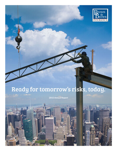 Thumbnail Brown & Brown
 Annual Report 2015