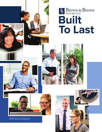 Thumbnail Brown & Brown
 Annual Report 2019