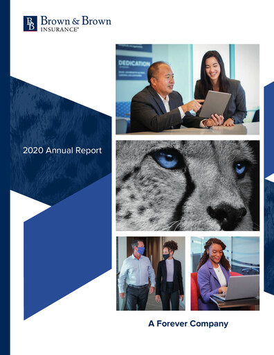 Thumbnail Brown & Brown
 Annual Report 2020